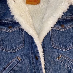 Levi’s Faux Fur Lined Denim Jacket